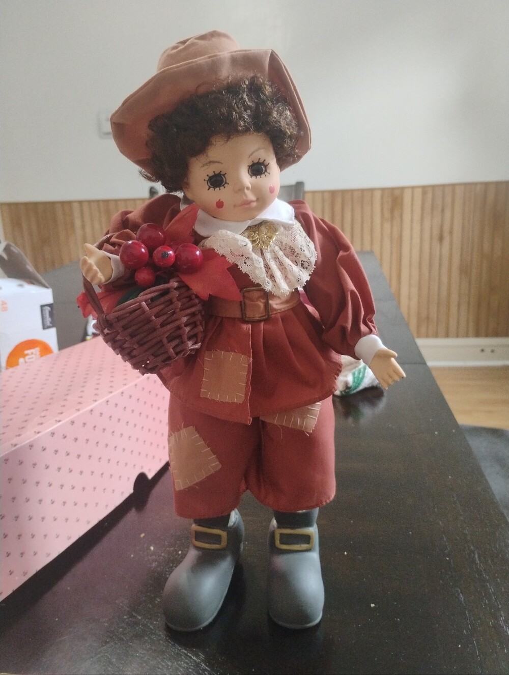 Vintage Brinn's 1988 November Calendar Doll